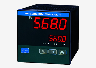 Digital temperature pressure controller meter